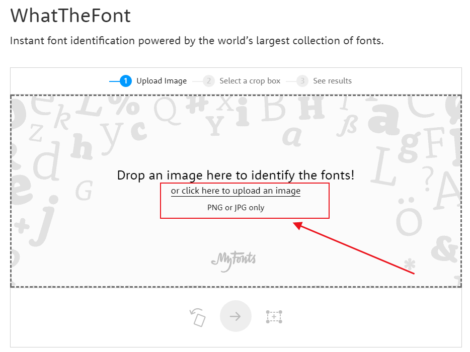 WhatTheFont:在线字体识别网站 WhatTheFont:在线字体识别网站