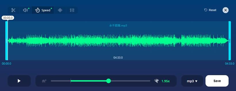 123APPS Audio Tools:线上音频 修剪、音量调整、录音、合并的免费工具