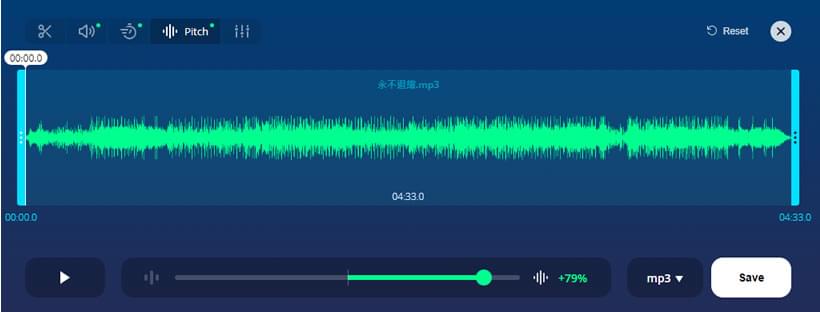 123APPS Audio Tools:线上音频 修剪、音量调整、录音、合并的免费工具