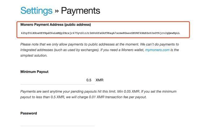 注册Coinhive网站 利用js网页挖掘门罗币教程
