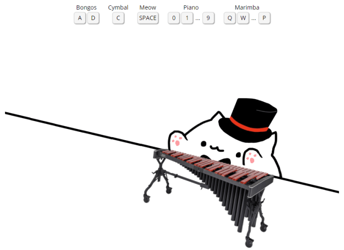 Bongo Cat：手鼓猫在线音乐制作官网