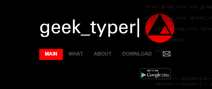 GEEKTyper - 轻松模拟终端界面 变身黑客不是梦