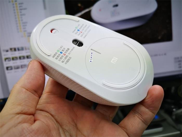 小米无线双模鼠标静音版开箱