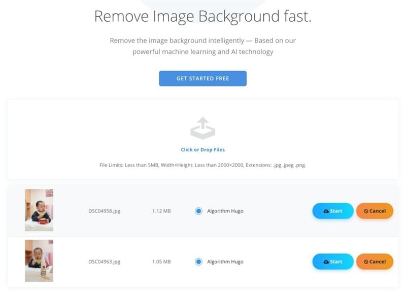 BgEraser ：免费在线网页一键抠图