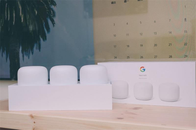 Google Nest Wifi开箱 Mesh结合Google语音助理