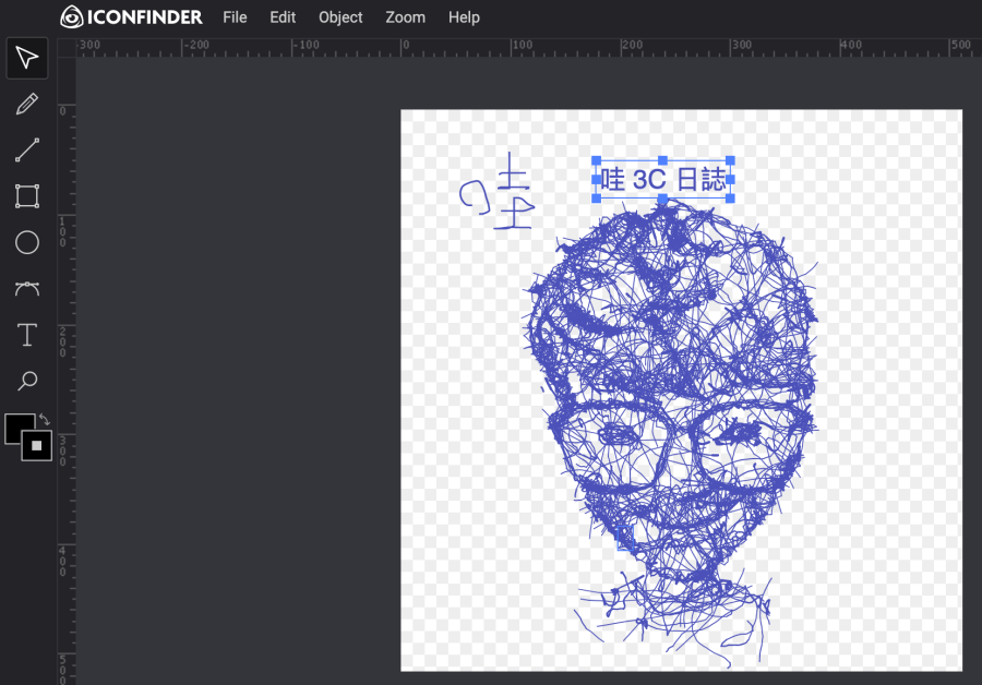 Iconfinder Icon Editor：线上 SVG 编辑器 ，打开浏览器就能编辑 SVG！