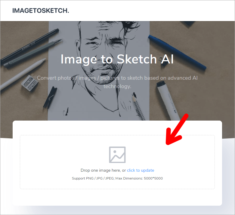Image to Sketch AI ：线上照片转素描工具 让你一次拥有多张不同风格素描画！