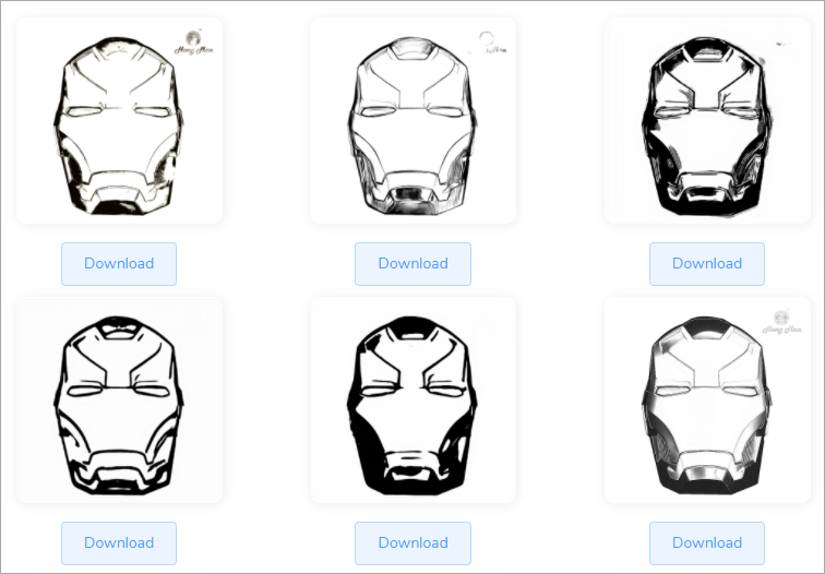 Image to Sketch AI ：线上照片转素描工具 让你一次拥有多张不同风格素描画！