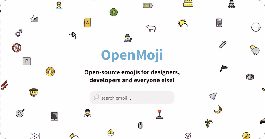 OpenMoji：免费可商用的 Emoji 图标网站，支持 SVG、PNG 格式下载！