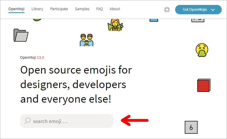 OpenMoji：免费可商用的 Emoji 图标网站，支持 SVG、PNG 格式下载！